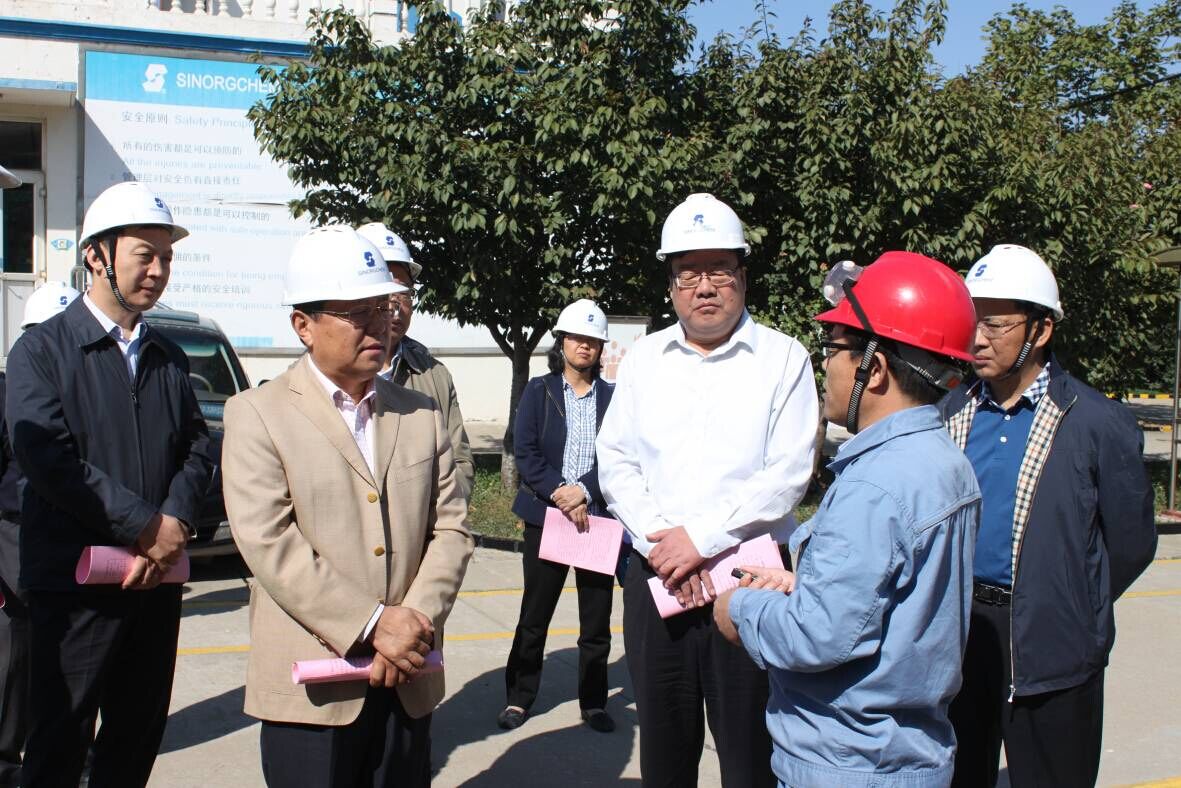 山东省安监局长李世瑛来泰安圣奥调研安全工作 