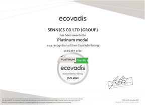跻身全球前1% 中化国际旗下圣奥化学获EcoVadis铂金评级