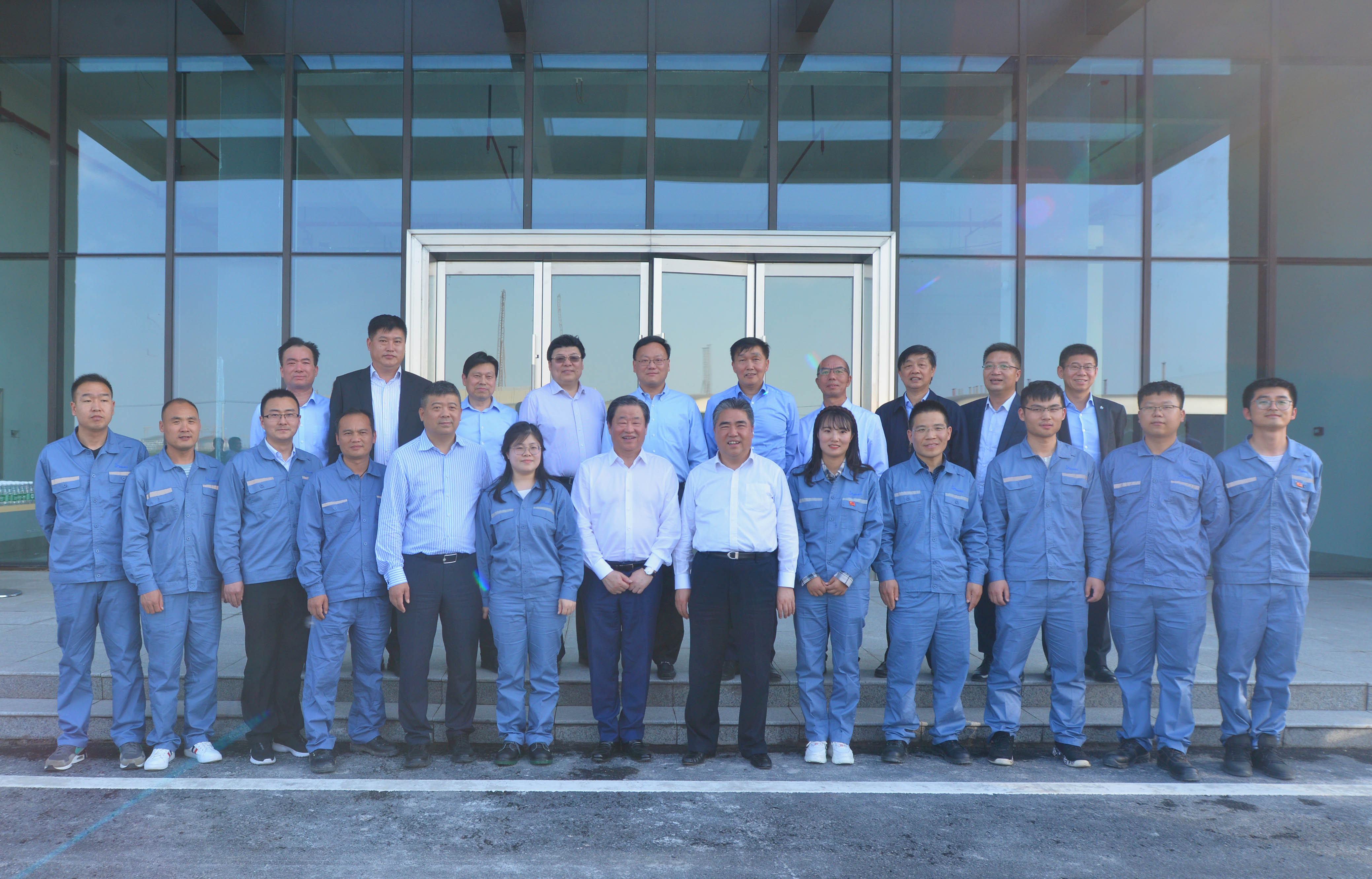Chairman Ning Gaoning Visited Lianyungang Fine Chemical Circular Economy Industrial Park 