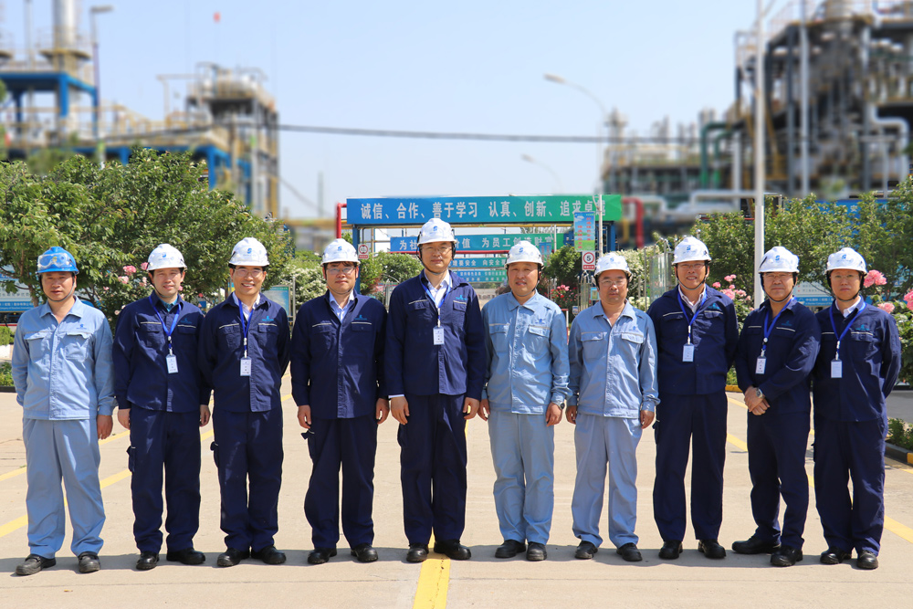 Sinochem Group's Deputy Party Secretary Li Qing Led a Team to Visit Sinorgchem Co., Tai'an